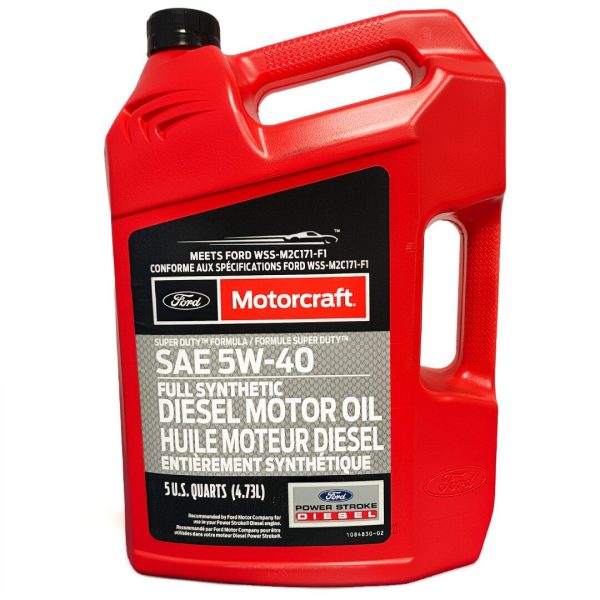 Aceite Motorcraft 5W40 Sintético 4.73L Diesel Ford