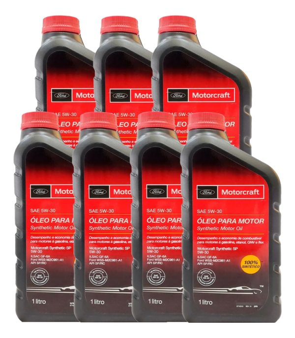 Aceite Ford Motorcraft 5w30 Full Sintetico (7 Unidades)