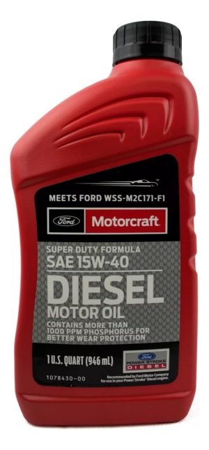 Aceite De Motor Diesel 15w40 Ford Motorcraft 946 Ml