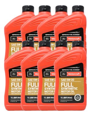 Aceite Ford Motorcraft 5w20 Full Sintetico (8 Unidades)