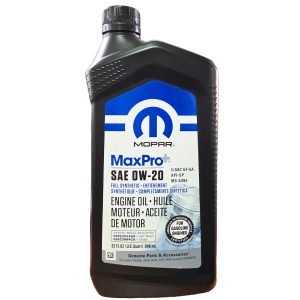 Aceite Motor 0w20 Mopar Dodge / Chrysler / Ram / Jeep 946 Ml