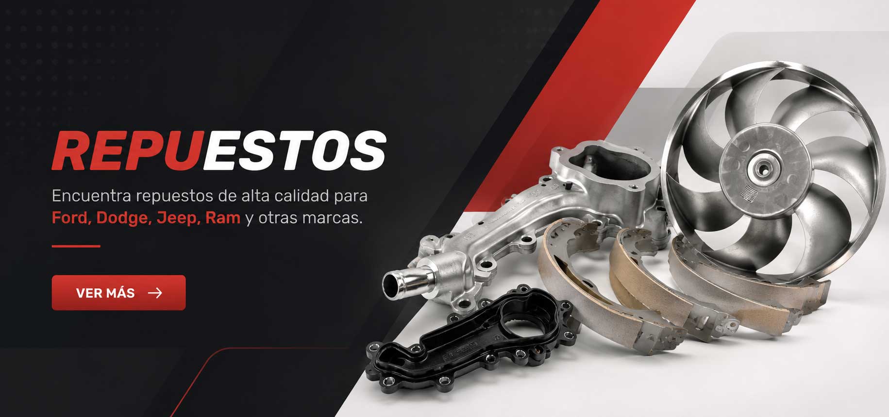 Promoción destacada de repuestos y lubricantes ProParts